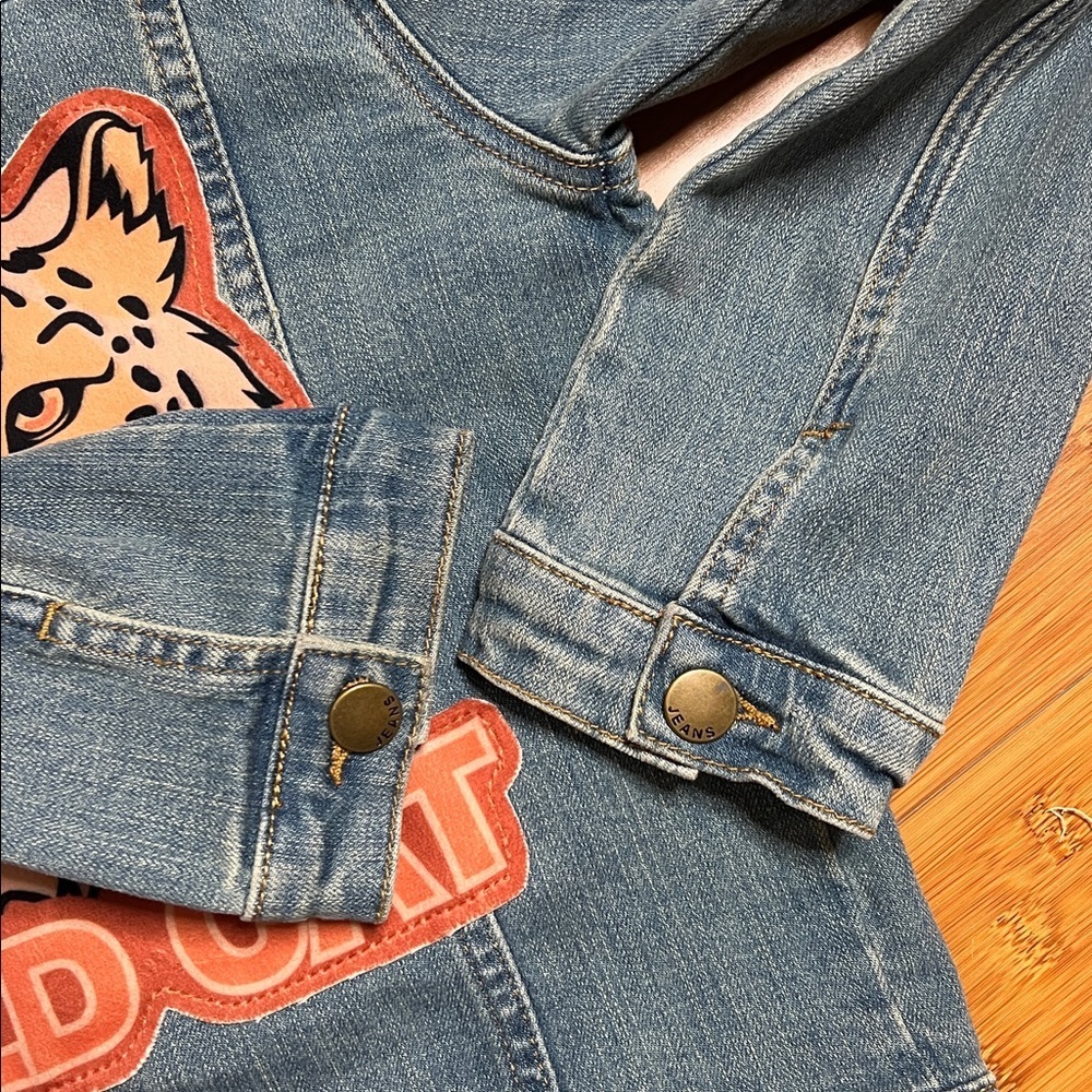 WEE MONSTER
Wild Cat Denim Jacket - Unisex for Boys and Girls Sz 8 - Picture 9 of 9